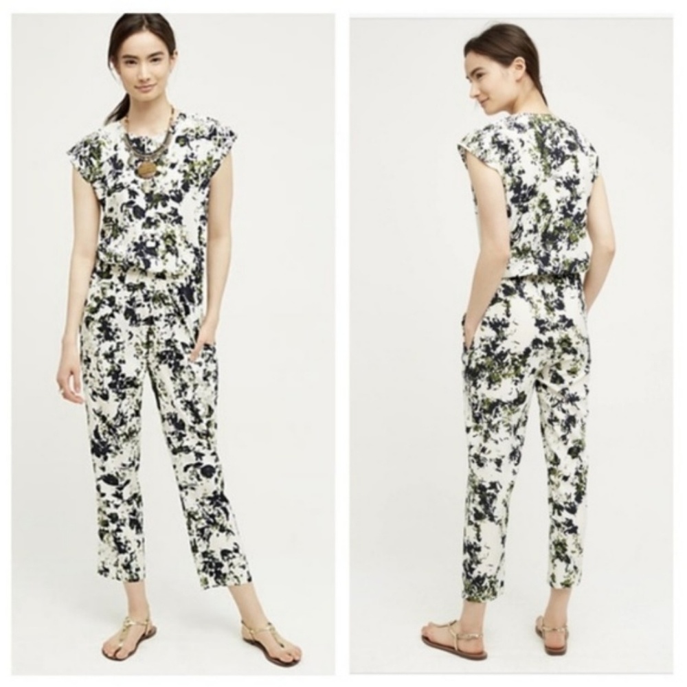 ❗SALE❗Anthropologie Embroidered Jumpsuit